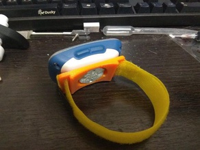 garmin edge series wristband adapter 3d print model - Mito3D