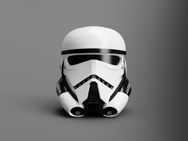 patrol trooper helmet patroltrooper starwars star wars stormtrooper 3D print model - Mito3D