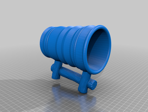 tiki mug handle cup 3d print model - Mito3D