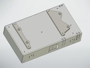 montaje del soporte nuevo pozo medio de la lrs-350-24 fuente alimentación flyingbear fantasma 4s 3d print model - Mito3D