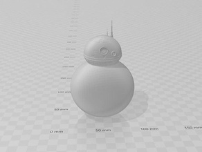bb8 starwars oyuncak 3d print model - Mito3D