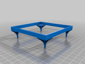 100x100 mm suporte stand 3d print model - Mito3D