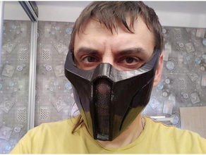 noob saibot mortal kombat 11 shadow mask v1 e v2 la maschera mk11 mk9 mkx moob 3d print model - Mito3D