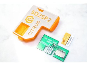 sd2sp2 micro sd adapter gamecube link kit description atari citrus3000psi console diy gamebox gamer games gba gcloader load microsd mod nintendo player port raspberrypi replacement retro retrogaming rom sdcard card sega serial sony swiss systems upgrade videogames 3d print model - Mito3D