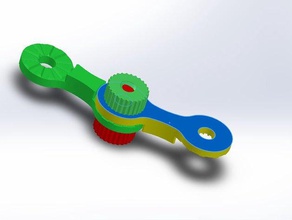 multi-purpose joint artikuliert Körperteile Gelenk Mutter Schraube 3d print model - Mito3D