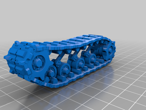 stugx tank improved tracks 3d print model - Mito3D