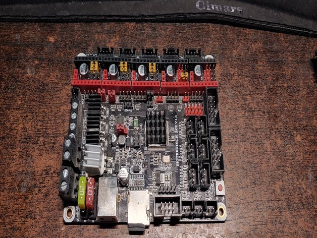 skr 13 14 & mks sgen l installazione della scheda tutorial tmc2208 uart bigtreetech gen 3D print model - Mito3D