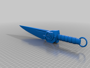 mandalorianas vibro hoja de la daga cuchillo 22 cuchilla cosplay prop starwars arma el mercenarios star wars vibroblade 3d print model - Mito3D