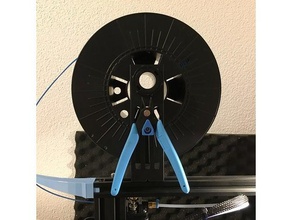 ender 3 side cutter holder creality ender3 pliers sidecutter 3d print model - Mito3D