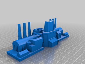 large weapons plant1a 3d print model - Mito3D