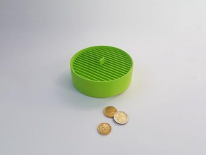rögar - bozuk para çanağı sahibi kase kutusu şeker yemek paralar sabunluk 3d print model - Mito3D