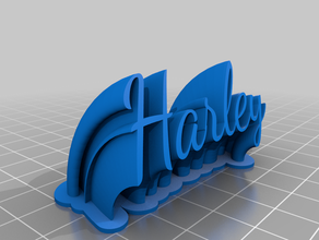 harley3 personalizado 3d print model - Mito3D