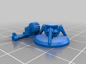 easy print sentry guns gaslands 3d print model - Mito3D