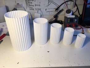 lucas vase series flower pot vases lucasvase lyngbyvase lyngby 3d print model - Mito3D
