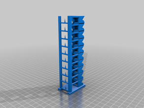 python gui variable-height configurable temperature tower test print torture 3d print model - Mito3D
