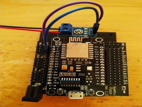 controlo electrónico de velocidade 8266 placa montagem 3d print model - Mito3D
