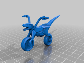 raptor bike ez print 3d print model - Mito3D
