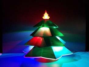 Weihnachtsbaum - leuchtend christams Weihnachten Weihnachts-Dekoration 3d print model - Mito3D