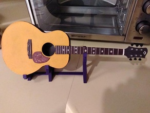 olson sj acoustic guitar model musical instrument scale 3d print model - Mito3D