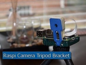 raspberry pi + trépied support de montage L'imprimante 3d pièces la caméra octoprint camera monture 3d print model - Mito3D