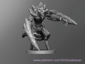 frost demon dnd dungeons dragons tabletop 3d print model - Mito3D