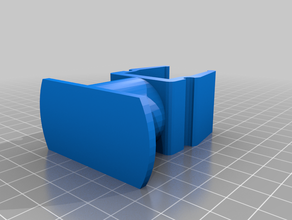 headphone hook 25mm thick timber shelving - redesign 3d print model - Mito3D