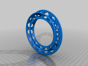 mobius anel 3d print model - Mito3D