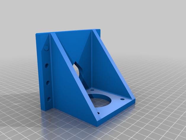 nema 23 mount - extra long 3D print model - Mito3D