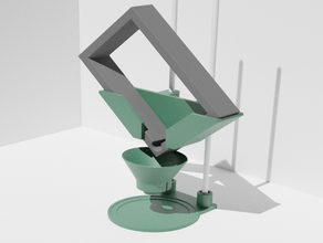elegoo anycubic drain stand mars resin printer tools 3d print model - Mito3D