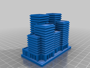 complejo empresarial 01 3d print model - Mito3D