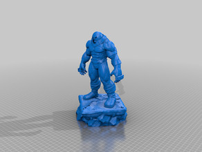 juggernaut estátua 3d print model - Mito3D