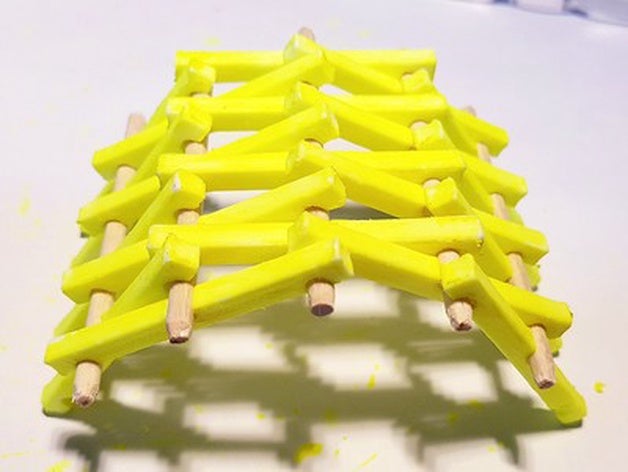 da vinci bridge 3D print model - Mito3D