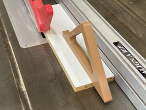easy print di spingere il bastone band blocco grip push sicurezza visto stick tabella lavorazione del legno la banco lavoro officina 3d print model - Mito3D