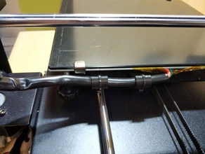 anycubic i3 mega - supporti piatto stampa a cama cablaggio clipe letto imprimir de suporte supporto fiação 3d print model - Mito3D