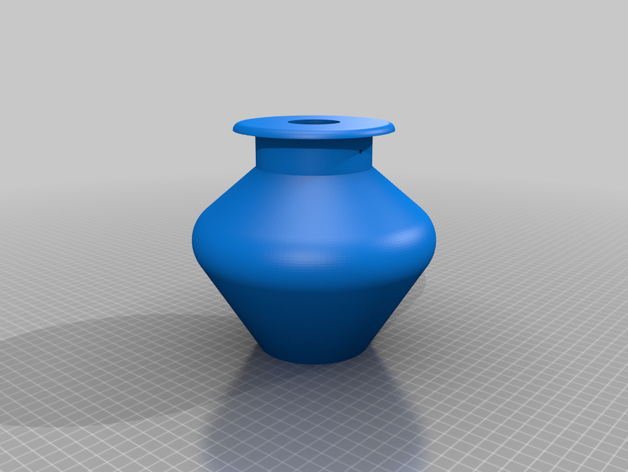 magical jar kitchen tool vase 3D print model - Mito3D