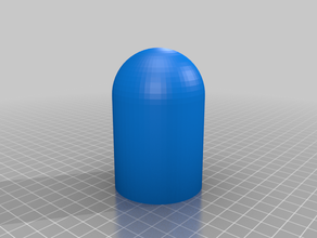boule d'attelage de couverture - simple 3d print model - Mito3D