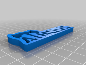 keychain athous 3d print model - Mito3D