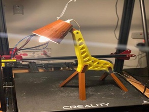 Kinder Tischlampe giraffe 3d print model - Mito3D