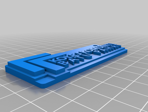 Anahtarlık kolej komuniti batu pahat 3d print model - Mito3D
