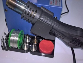 862d+ soldering station nozzle tip holder 862d l&ouml ten tstation yihua zeny 3d print model - Mito3D