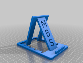 ipad folding stand holder 3d print model - Mito3D