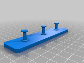 key rack 3d print model - Mito3D