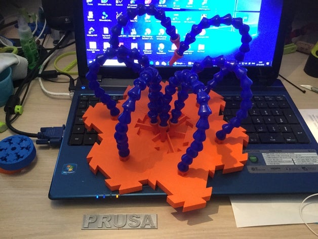 terza mano thread 3D print model - Mito3D