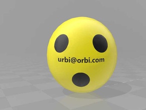 esfera de la ceguera orbi 3d print model - Mito3D