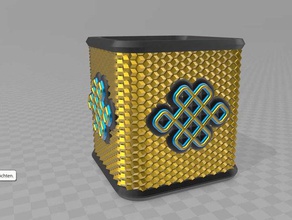 hexa-box 3d print model - Mito3D