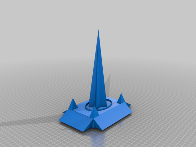 gökyüzü kazıyıcı 3D print model - Mito3D