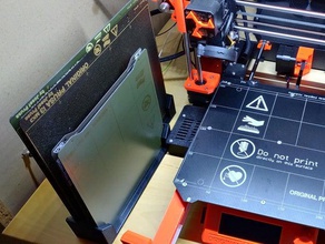 prusa mk3 & mini - combined sheet holder i3 3d print model - Mito3D