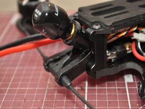 armattan chameleon-Antenne Heck montieren Antenne chameleon mount 3d print model - Mito3D