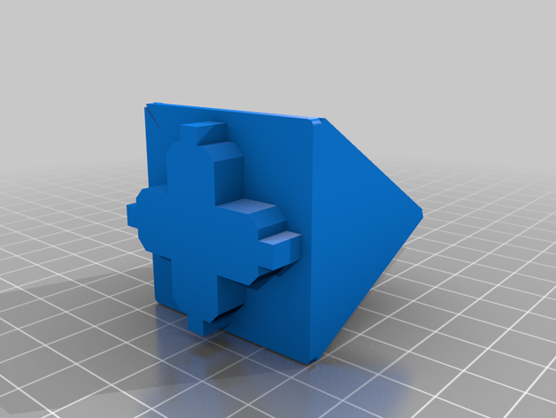ender 3 vertical de tela montagem lcd a 3D print model - Mito3D