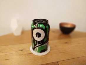 coaster semplice e impilabile sottobicchieri bevanda casa tazza 3d print model - Mito3D